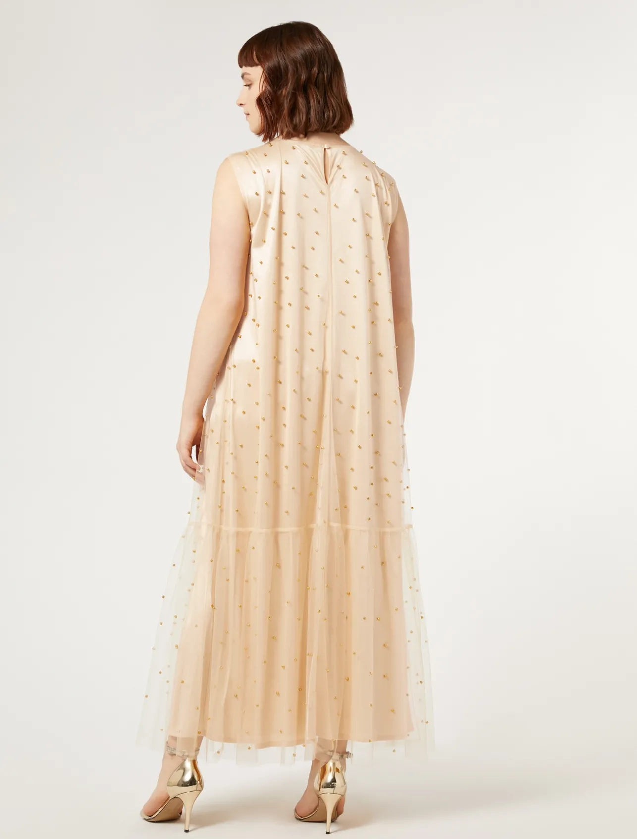 Abito in tulle con ricamo*Marina Rinaldi Best