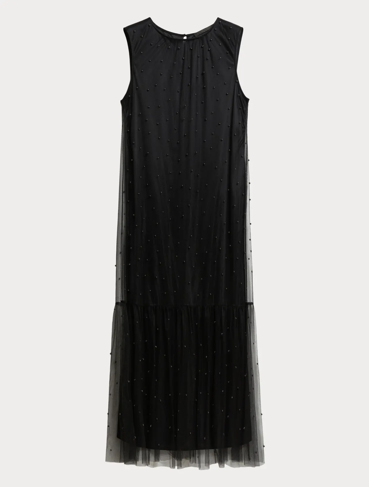 Abito in tulle con ricamo*Marina Rinaldi Hot