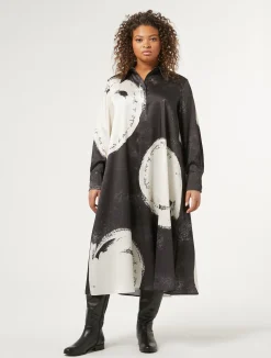 Abito in twill stampato*Marina Rinaldi New