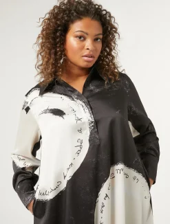 Abito in twill stampato*Marina Rinaldi New