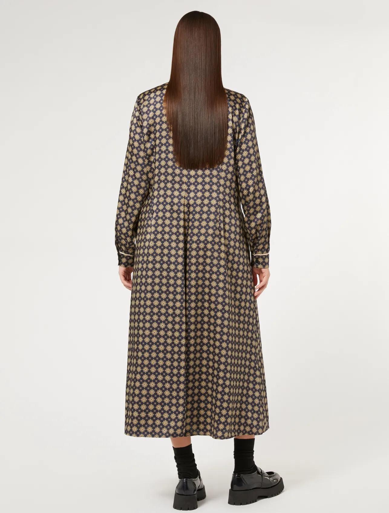 Abito in twill stampato*Marina Rinaldi Clearance