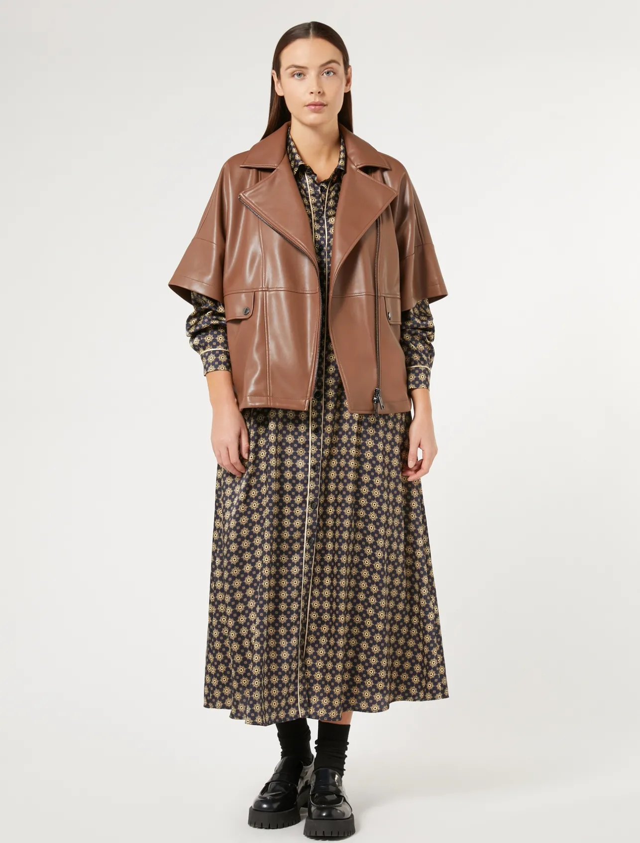 Abito in twill stampato*Marina Rinaldi Clearance