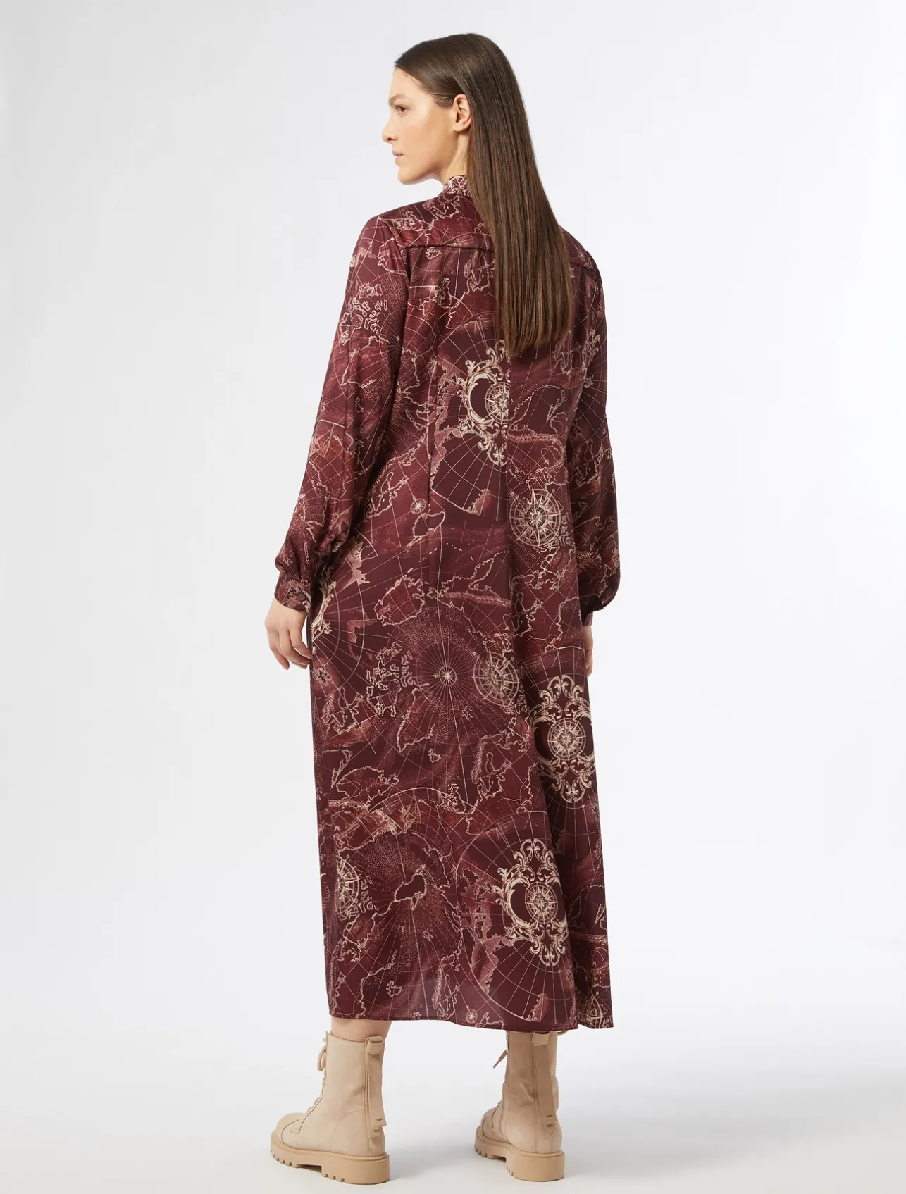 Abito in twill stampato*Marina Rinaldi New