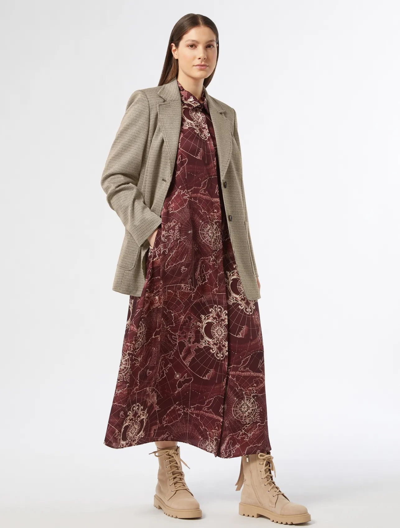 Abito in twill stampato*Marina Rinaldi New