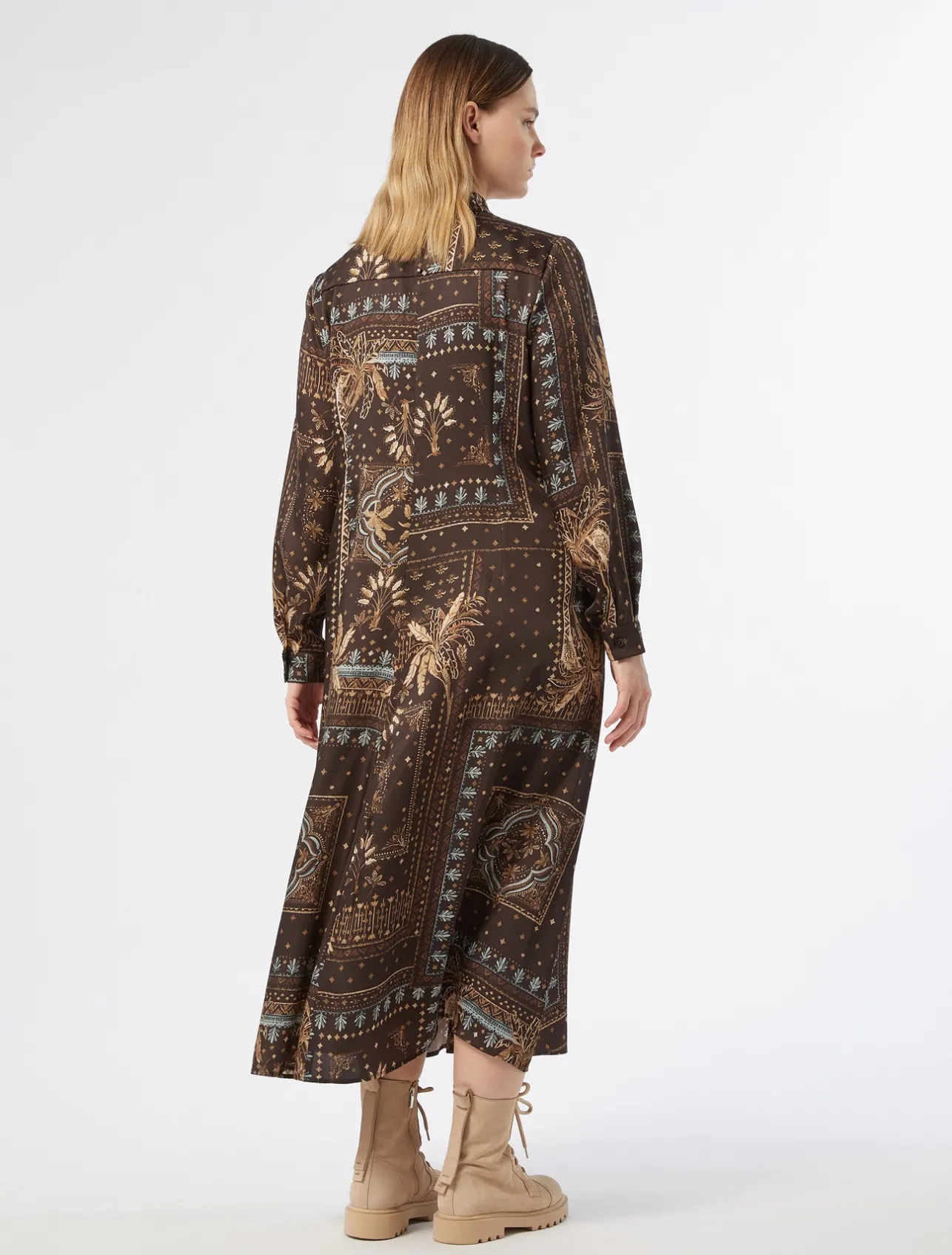 Abito in twill stampato*Marina Rinaldi Fashion