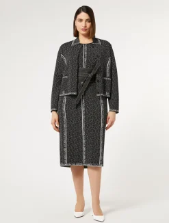 Abito in viscosa jacquard*Marina Rinaldi New