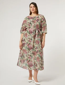 Abito in voile di cotone e seta*Marina Rinaldi Sale
