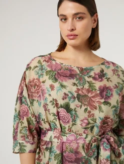 Abito in voile di cotone e seta*Marina Rinaldi Sale