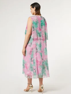 Abito longuette in georgette*Marina Rinaldi Best