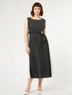 Abito lungo a plissé soleil*Marina Rinaldi Discount