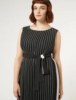 Abito lungo a plissé soleil*Marina Rinaldi Discount