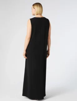 Abito lungo in cady con strass*Marina Rinaldi New