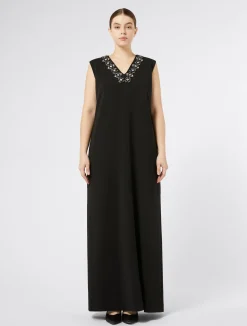 Abito lungo in cady triacetato*Marina Rinaldi Clearance