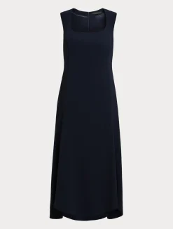 Abito lungo in cady triacetato*Marina Rinaldi Sale