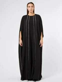 Abito lungo in cady triacetato*Marina Rinaldi Fashion