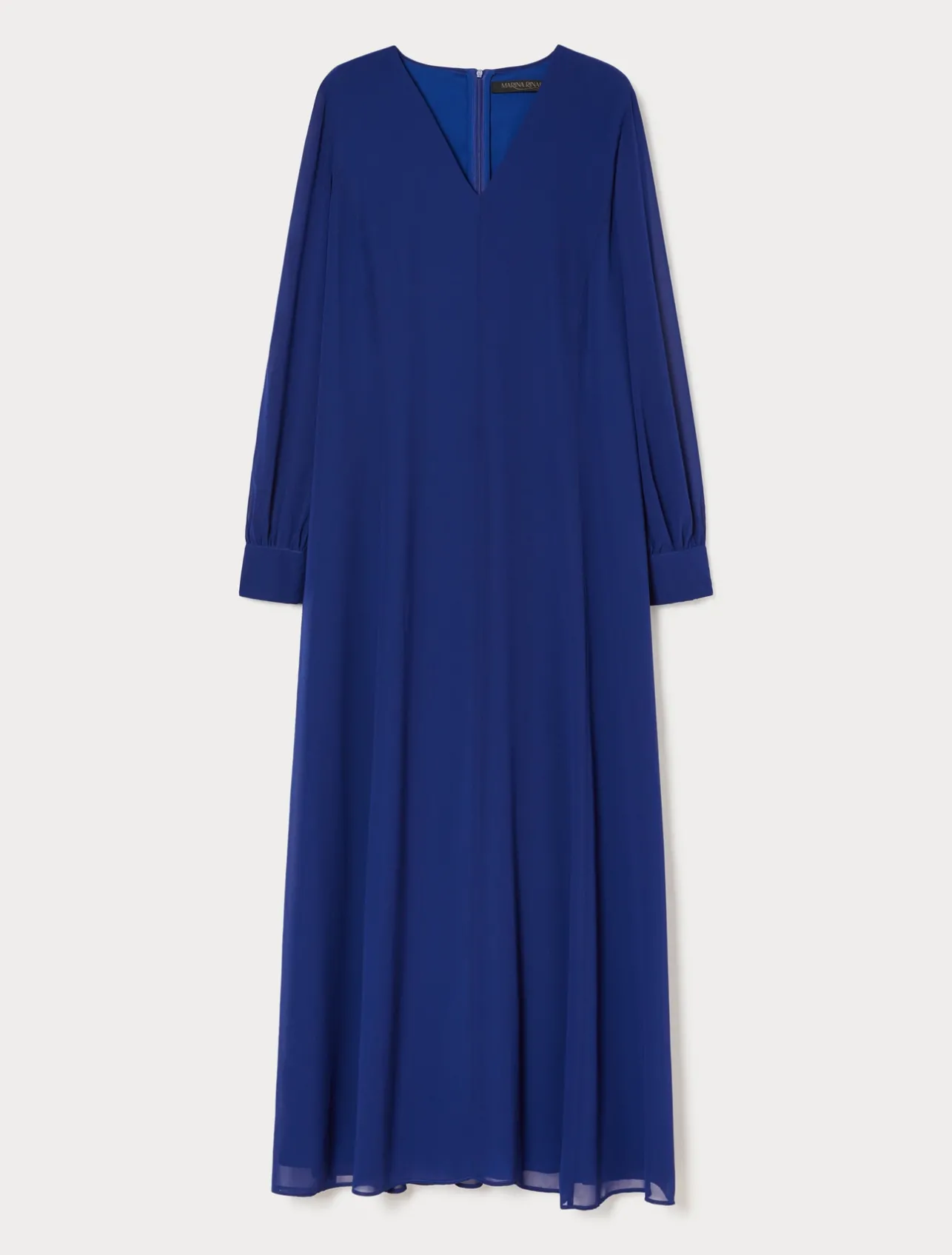 Abito lungo in crêpe georgette*Marina Rinaldi Discount