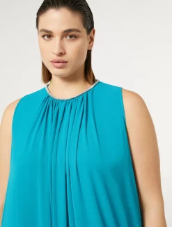 Abito lungo in crêpe georgette*Marina Rinaldi Clearance