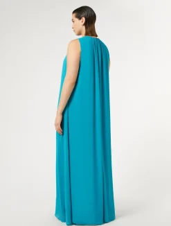 Abito lungo in crêpe georgette*Marina Rinaldi Clearance