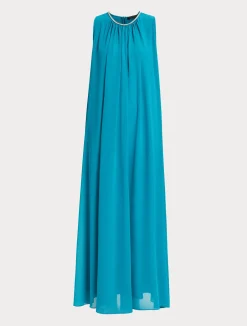 Abito lungo in crêpe georgette*Marina Rinaldi Clearance