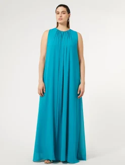 Abito lungo in crêpe georgette*Marina Rinaldi Clearance