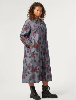 Abito lungo in denim chambray*Marina Rinaldi Outlet