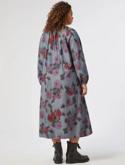 Abito lungo in denim chambray*Marina Rinaldi Outlet