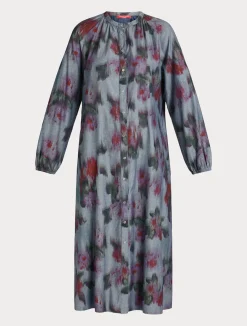 Abito lungo in denim chambray*Marina Rinaldi Outlet