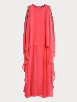 Abito lungo in georgette di seta*Marina Rinaldi Clearance