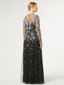 Abito lungo in tulle con ricamo*Marina Rinaldi Best