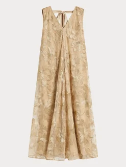 Abito lungo in tulle ricamato*Marina Rinaldi Online