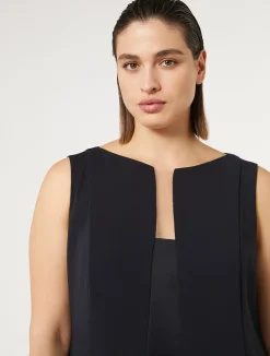 Abito midi in crêpe triacetato*Marina Rinaldi Best