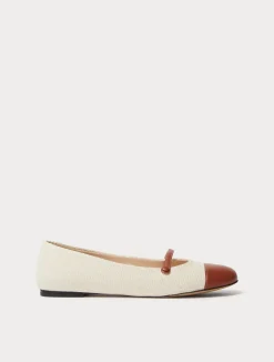 Ballerine in canvas*Marina Rinaldi Fashion