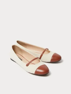 Ballerine in canvas*Marina Rinaldi Fashion