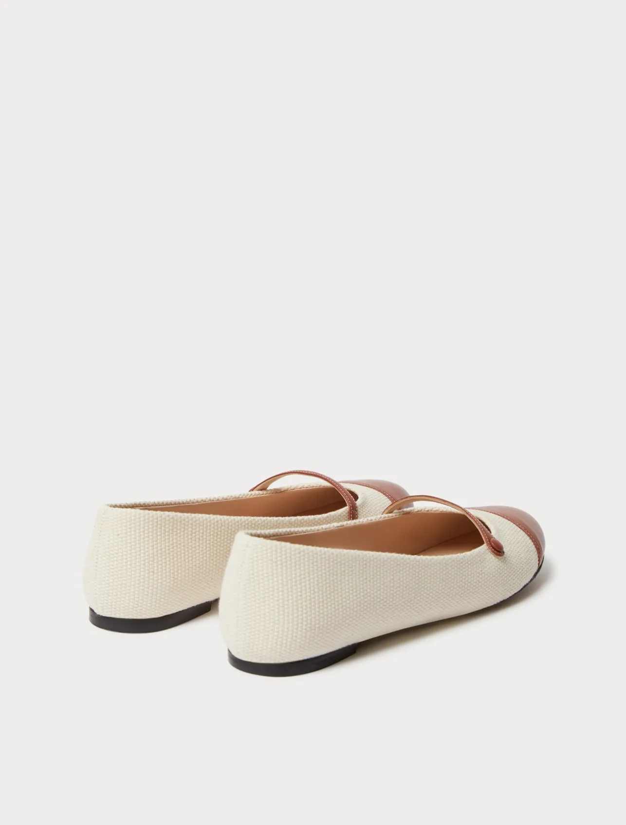Ballerine in canvas*Marina Rinaldi Fashion