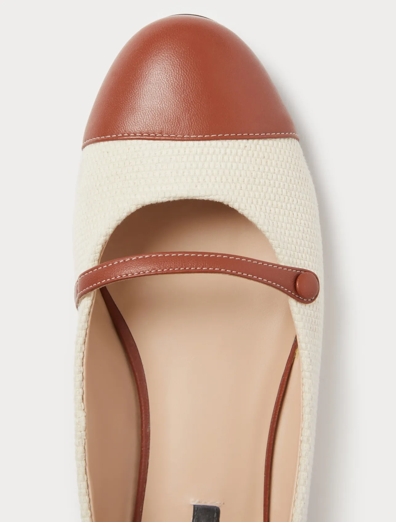 Ballerine in canvas*Marina Rinaldi Fashion