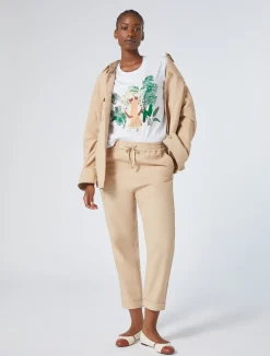 Ballerine in canvas*Marina Rinaldi Fashion