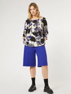 Bermuda in jersey punto Milano*Marina Rinaldi Outlet