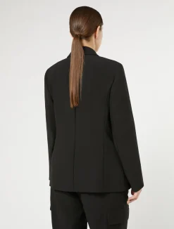 Blazer in crêpe di envers satin*Marina Rinaldi Online