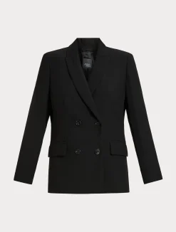 Blazer in crêpe di envers satin*Marina Rinaldi Online