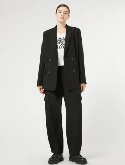 Blazer in crêpe di envers satin*Marina Rinaldi Online