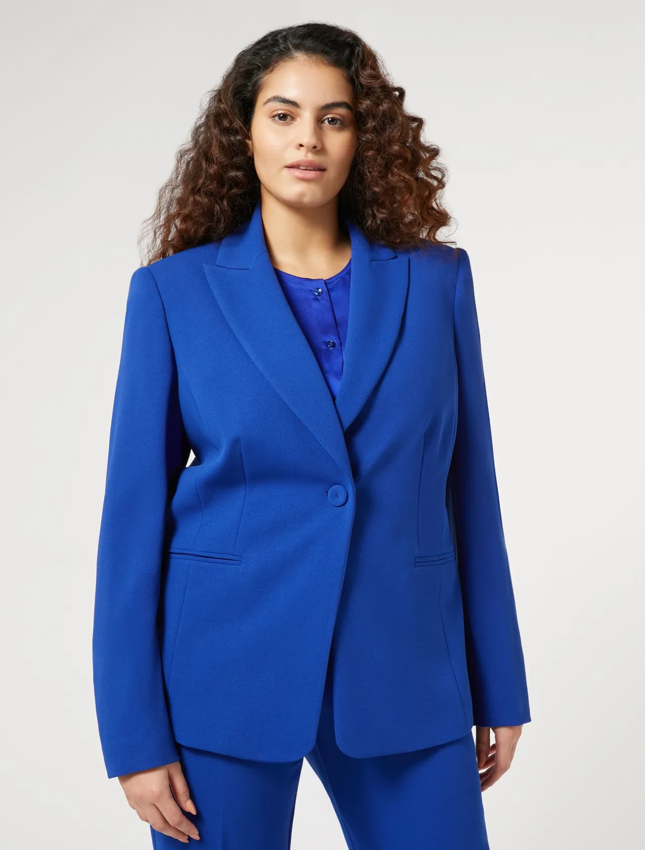 Blazer in jersey stretch*Marina Rinaldi Discount