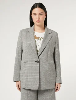 Blazer in tela di viscosa*Marina Rinaldi Outlet