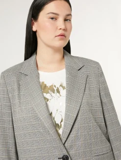 Blazer in tela di viscosa*Marina Rinaldi Outlet
