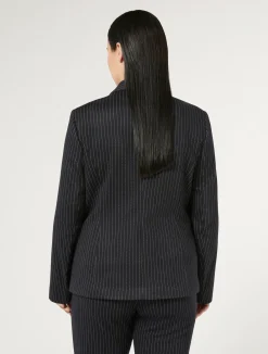 Blazer in tessuto punto Milano*Marina Rinaldi Outlet