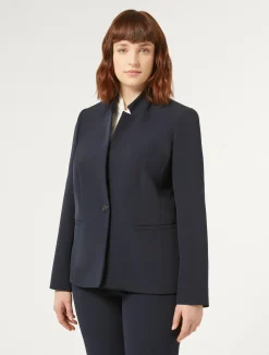Blazer in tessuto tecnico*Marina Rinaldi Outlet