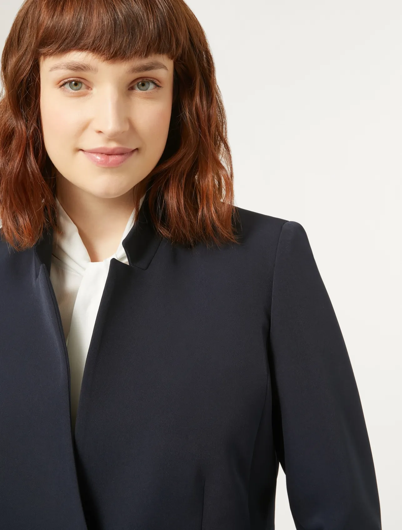 Blazer in tessuto tecnico*Marina Rinaldi Outlet