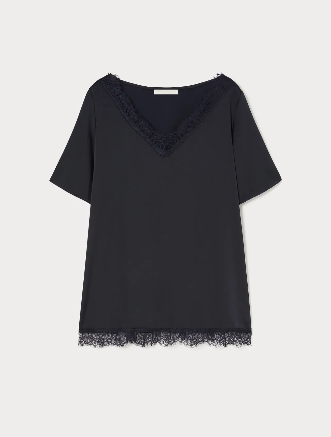 Blusa con dettagli in pizzo*Marina Rinaldi Discount