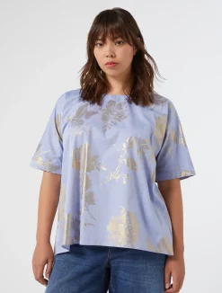 Blusa in chambray di cotone*Marina Rinaldi Hot