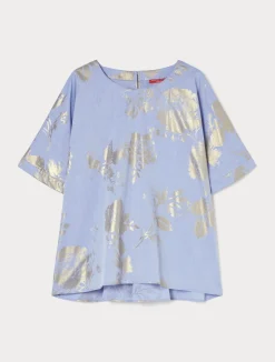 Blusa in chambray di cotone*Marina Rinaldi Hot