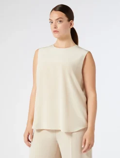 Blusa in crêpe de Chine di seta*Marina Rinaldi Best